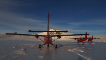 Sky Blu field station and blue ice runway