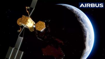 A picture of the Skynet 6 satellite (Credit: Airbus)