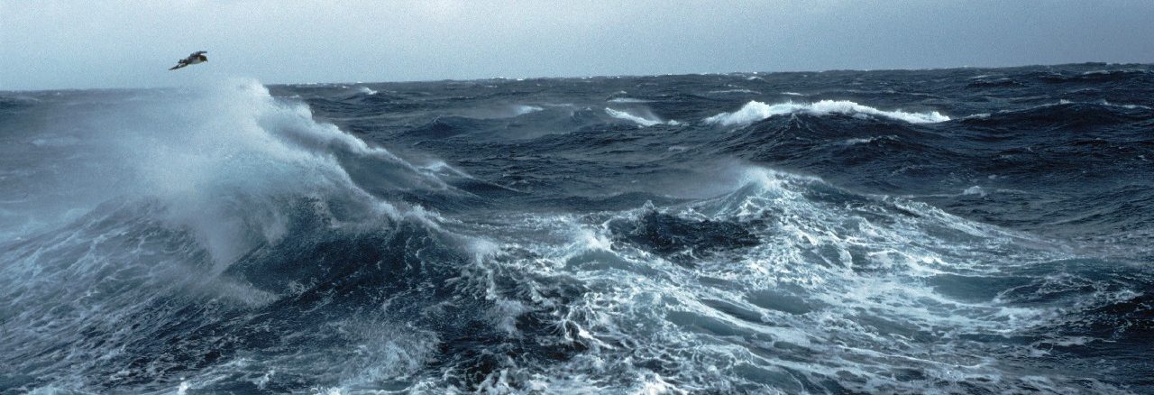 Rough seas of the Southern ocean