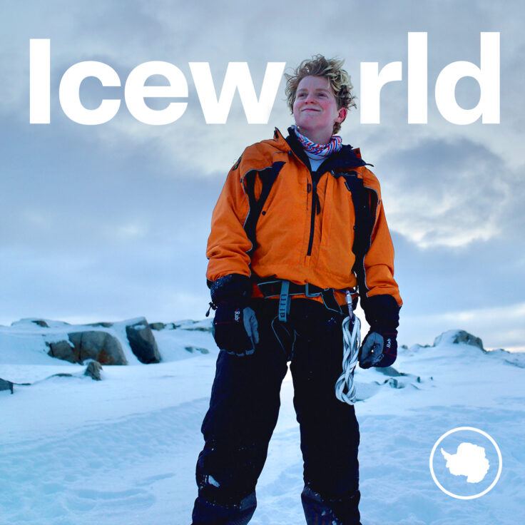 A person that is standing in the snow