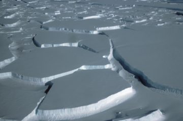 The break up of Wilkins Ice Shelf
