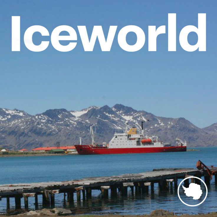 A boat parked on the side of a mountain
