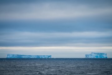 A body of water next to the ocean.