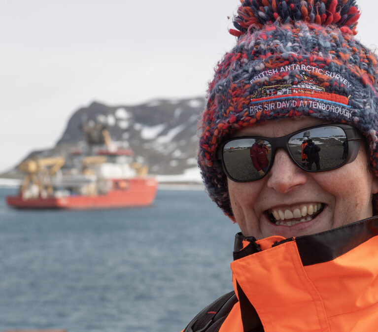 A much enjoyed short run ashore during a journey south on RRS Sir David Attenborough