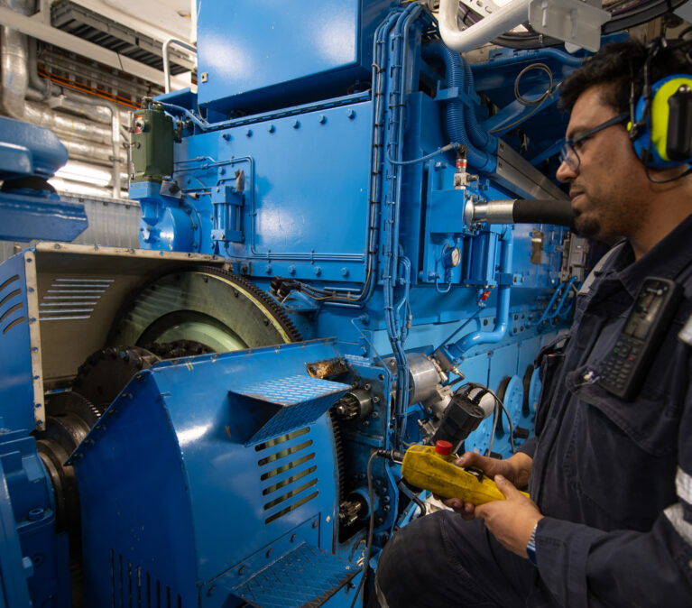 Chief engineer on the RRS Sir David Attenborough