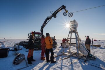 A group of people on a boat