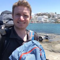 A person posing for the camera.