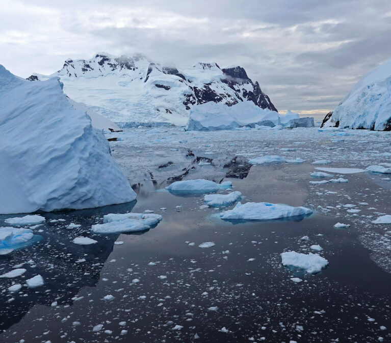 icebergs in Lemaire Channel