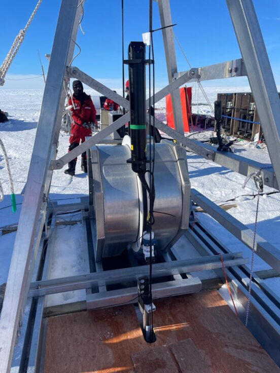 A group of people on a boat