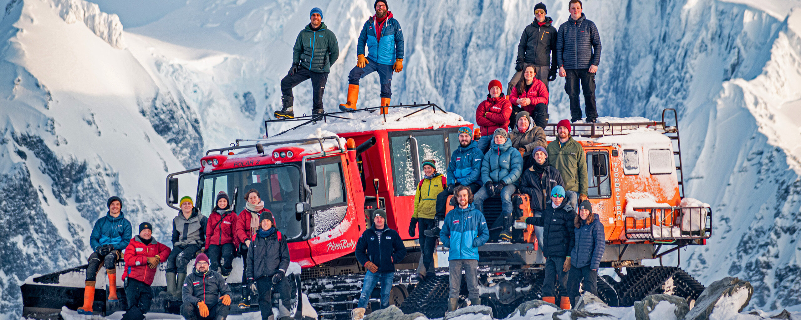Rothera Wintering Team group picture