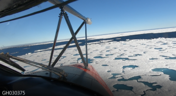 turbulence probe over sea ice